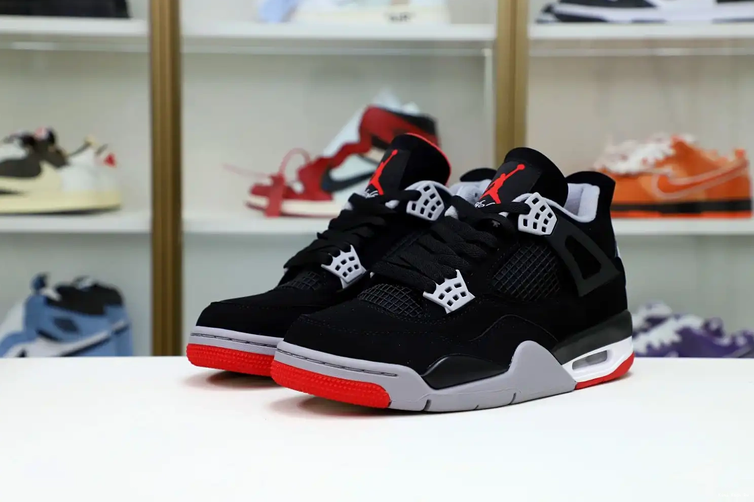 JORDAN AIR 2019 OG 'BRED' RETRO 4 Kimikick 0421